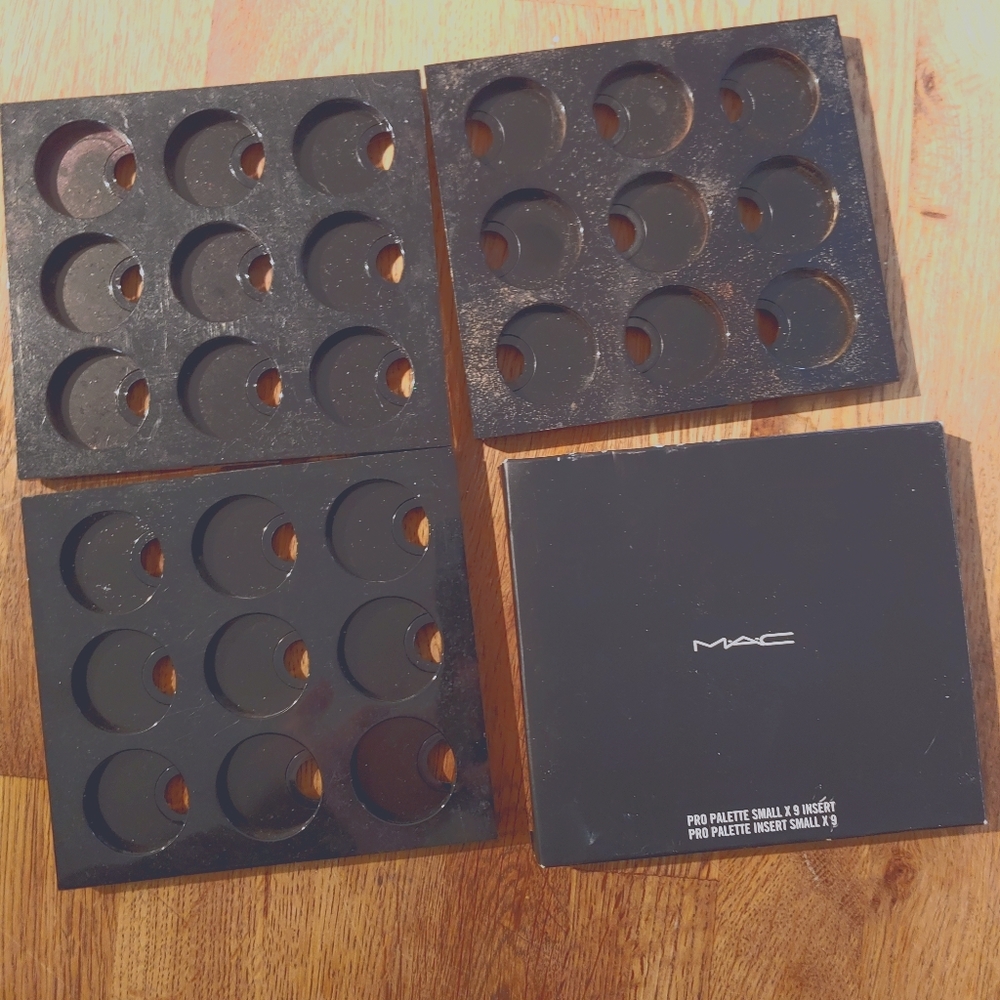 MAC empty custom eyeshadow pro palettes